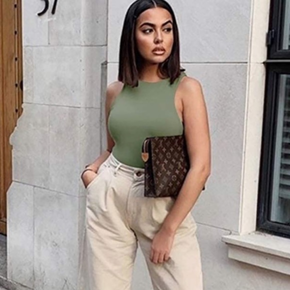 Olive compression. Bodysuit - Picture 3 of 4